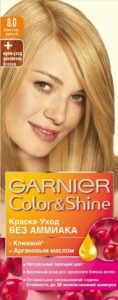 จานสี Garnier ตามตัวเลขพร้อมตัวอย่างและรูปถ่าย
