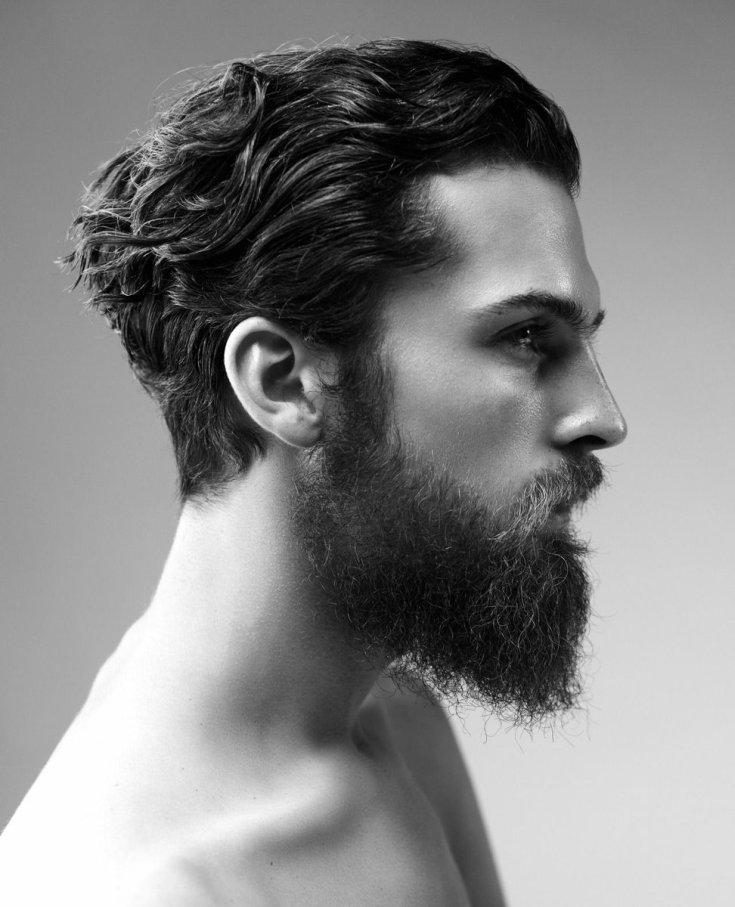 (+71 photos) Coupes de cheveux avec une barbe pour cheveux courts, moyens et longs