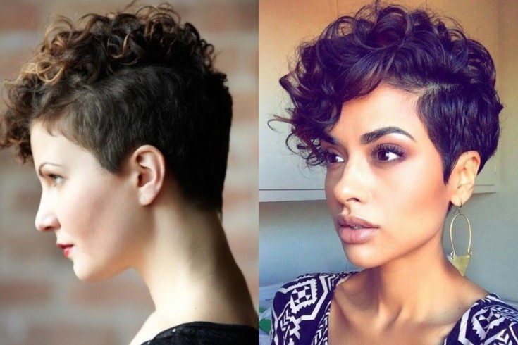 (+72 photos) Comment choisir une coupe de cheveux pour cheveux poreux ou bouclés