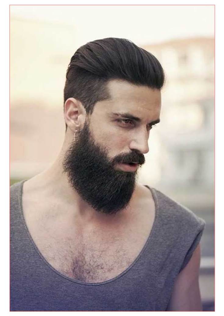 (+71 photos) Coupes de cheveux avec une barbe pour cheveux courts, moyens et longs